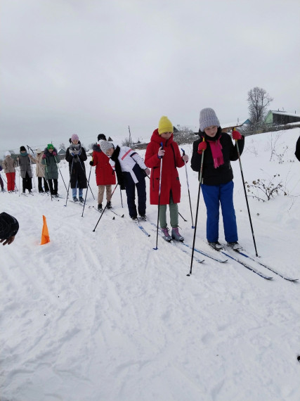Первенство школы по лыжным гонкам среди учащихся 5-7 классов.